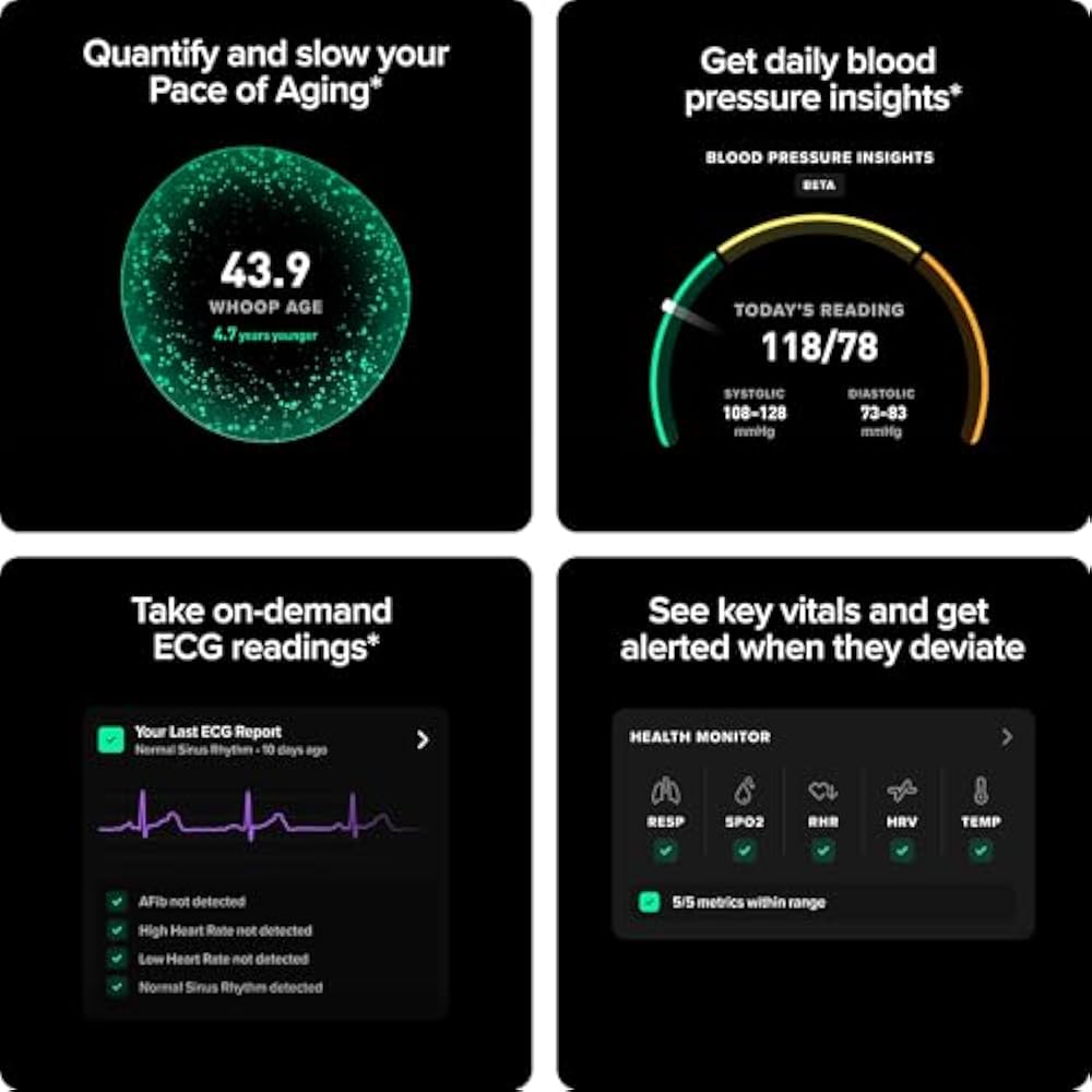 WHOOP 5.0 Life – Le bracelet intelligent nouvelle génération-meilleur prix tunisie