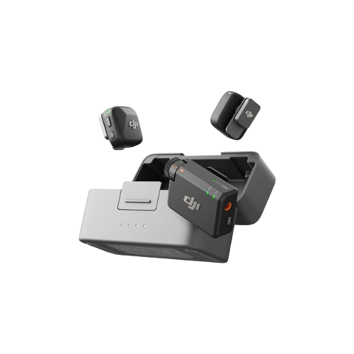 Dji Mic 2 système audio sans fil 2 émetteurs + 1 récepteur-meilleur prix tunisie