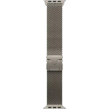 Apple Watch Ultra 3 Bracelet Milanais en Titane Naturel-meilleur prix tunisie