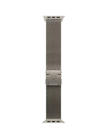 Apple Watch Ultra 3 Bracelet Milanais en Titane Naturel-meilleur prix tunisie