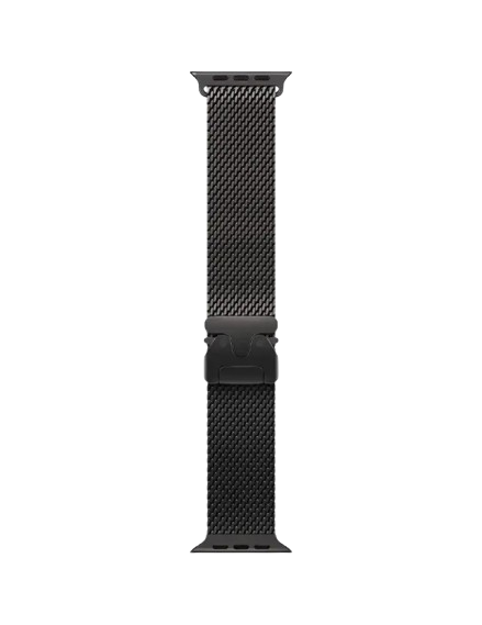 Apple Watch Ultra 3 Bracelet Milanais en Titane Noir-meilleur prix tunisie