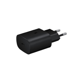 Chargeur secteur rapide Samsung USB Type-C / 25W / Noir-meilleur prix tunisie