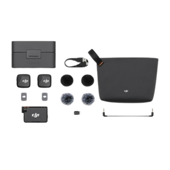 DJI MIC MINI (2 TX + 1 RX + ÉTUI DE CHARGEMENT)-meilleur prix tunisie