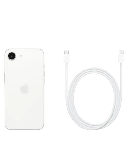 iPhone 16e 128Go - Blanc-meilleur prix tunisie