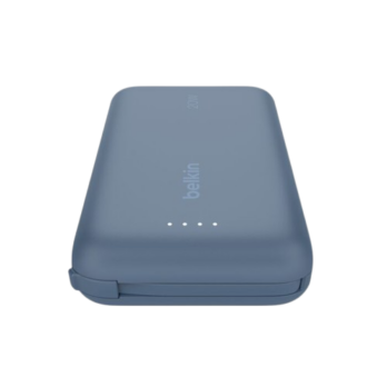 BoostCharge-Power Bank 10K with Integrated Cable- BLEU-meilleur prix tunisie