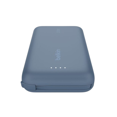 BoostCharge-Power Bank 10K with Integrated Cable- BLEU-meilleur prix tunisie