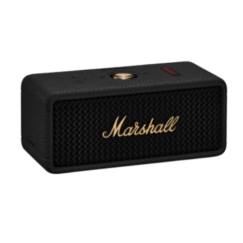 Marshall Emberton III Portable Bluetooth Speaker (Black & Brass)-meilleur prix tunisie