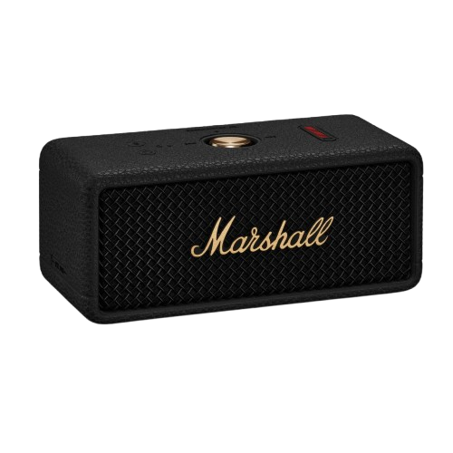 Marshall Emberton III Portable Bluetooth Speaker (Black & Brass)-meilleur prix tunisie
